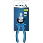Плоскогубцы Hoegert Плоскогубцы с плоскими губками 180 мм HT1P008