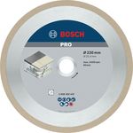 Диск отрезной Bosch 2608602637 Алмазный отрезной диск по керамике (ПУ) 230 мм