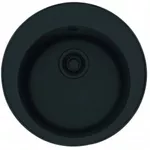 Chiuvetă bucătărie cu bateria Franke 114.0661.570 ROG 610 + Novara Plus Negru VN