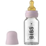 Поильник BIBS 5013267 Biberon din sticla Dusky Lilac cu tetina din latex 0+ luni, 110ml