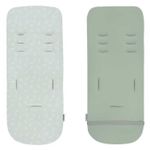 Accesorii pentru cărucior Kikka Boo 31106010108 Husa cu spuma de memorie pentru carucior Leaves Mint