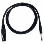 Кабель для музыкального инструмента CORDIAL EM 5 MP 1xXLR Tata/1xjack Mono 5m 14753