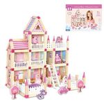 Конструктор ToyMall 008807 Casuta din lemn 298pcs