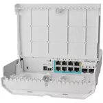 Switch/Comutator MikroTik CSS610-1Gi-7R-2S+OUT