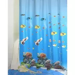 Занавеска для ванной Bisk 00074 PEVA SEA HORSE 180x200
