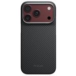 Husă pentru smartphone Pitaka Edge iPhone 18 Pro (Black Grey), KI1801P