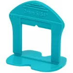 Set de unelte de mână Bihui BLSN100 Cleme pentru nivelarea plăcilor, 2,0 mm (100 buc)