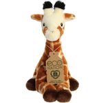 Jucărie de pluș Eco Nation 200206A Giraffe 24 cm