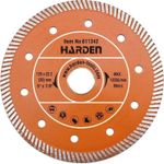 Disc de tăiere Harden 611342 Disc diamantat pentru gresie, marmura 125x22.2mm Industrial
