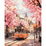 Tablou pe numere Ideyka (KHO6388) The pink route, 40х50