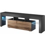 Suport TV de podea Mirjan Gordo/Toro 138 Wotan Oak/Anthracite