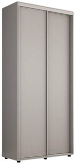 Шкаф Mobildor-Lux Compact uși glisante PAL (100x45x200H cm) Grey