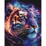Картина по номерам BrushMe BS53692 40*50 cm (în cutie) Tigru spațial