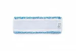 Velcro - Моп плоский микрофибра синий 40х13,5 см, липучки
