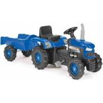 Vehicul pentru copii Dolu 8253 Tractor cu pedale cu remorca