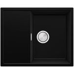 Chiuvetă bucătărie Primagran Ibiza 620-45 Black + accesorii 500x620 MI6KC