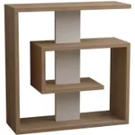 Măsuţă cafea Trendy Saly, Stejar Sonoma, Alb 55x57x20cm