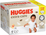 Подгузники Huggies Extra Care Mega  4  (8-16 кг), 76 шт