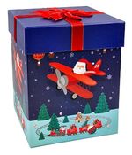 Decor de Crăciun și Anul Nou Promstore 03264.1 Cutie pentru cadouri 20x20x26cm