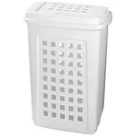 Coș pentru rufe Bisk 76902 Cos pentru rufe, 60 litri, alb