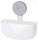 Аксессуар для ванной Promstore 55598 Cos pentru baie Bathroom 16x7x17cm, alb, plastic