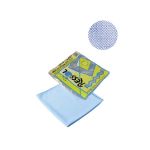 LAVETA MICROFIBRA MICROGLASS 38x40cm, ALBASTRA