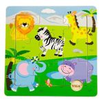 Головоломка Viga 50838 Discovery Puzzles Wild Animals