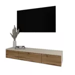 Тумба напольная для TV Smartex (16573) Т10 120 TV-Навесная Ivory+Stejar Inchis