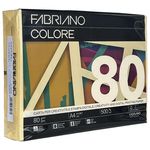 Бумага офисная Fabriano 75621297 Hartie Colore A4, 80g/m2, 500 foi onice