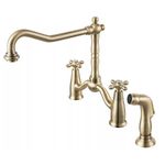 Смеситель кухонный F-Design Lacrima Bronz FD1-LRA-8-66