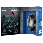Wireless Gaming Mouse SVEN RX-G940W, 800-3600 dpi, 7 buttons, Silent, RGB, 600mAh, 98g.,Black
