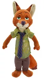 Jucărie de pluș Richi J1R1/18 (857969) Vulpita-Nick, 90cm cu plapuma
