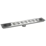 Trap de duș MPN 49254 Rigola dus 700mm 90°, H55-115mm, grila spot inox, Rubano