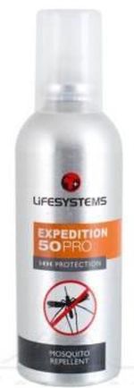 Аксессуар для кемпинга Lifesystems Expedition 50 PRO Mosquito Repellent 100 ml, spray impotriva insectelor