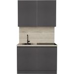 Mobilă pentru bucatarie ArtFlame GOLA Storm Grey (1.2 m.l.)