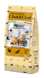 Chat&Chat Expert Adult CHICKEN / 14kg