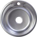 Chiuvetă bucătărie Rubano HD490E incastrabila 490x180mm. inox, periat-0,8mm
