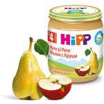 Hipp пюре из груши и яблок, 4+мес. 125г