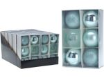 Набор шаров 6X80mm, бирюзовые, в коробке
