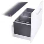 Coș de gunoi Hailo 3631981 Triple XL 900