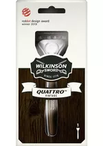 Aparat de ras pentru bărbaţi Wilkinson Sword Quattro Titanium Vintage Edition, 1 lamă