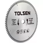 Диск отрезной Tolsen Диск для циркулярной пилы по алюминию 305x30мм 100з (76570)