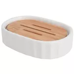 Săpunieră Bisk 08405 KIDO alb