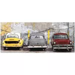 Картина Pereflex GL-02032 Glasspik 50x125cm (GL341) Colorfus Cars (085350)