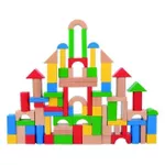 Конструктор Tooky Toy TH467 Constructor din lemn 100 buc, 57335