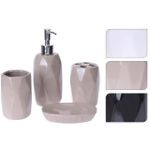 Set pentru baie Promstore 11902 Набор для ванной керамический Bathroom 4ед