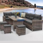 {'ro': 'Mobilier pentru grădină Hydro S Coltar p/u terasa Hola Oasis, 9 persoane, Maro', 'ru': 'Садовая мебель Hydro S Терраса Hola Oasis, угловая, 9 человек, коричневый'}