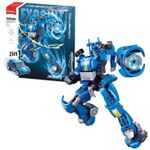 Конструктор Sluban B1317 Robot-Mașină sport 2în1 (253 elem.)