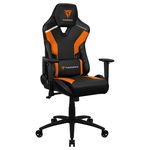 Gaming Chair ThunderX3 TC3 Black/Tiger Orange, User max load up to 150kg / height 165-185cm