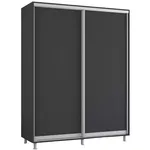 Шкаф Mobildor-Lux Арон с раздвижными дверями (150x60x210H см) Антрацит